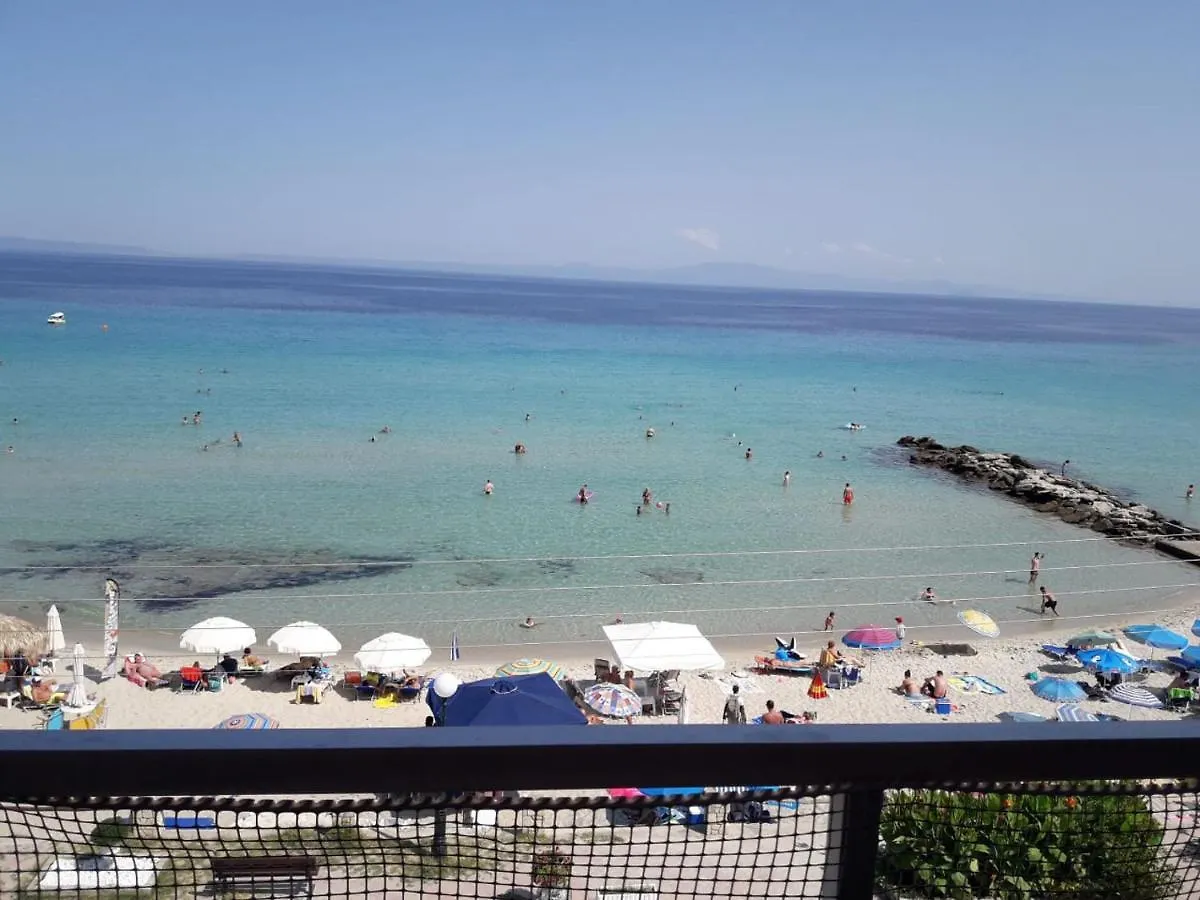 Seaside Apartment,Just On The Beach, Unique View Kallithea